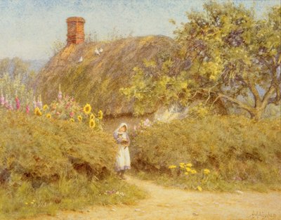 サリーコテージ 作： Helen Allingham